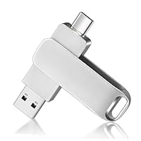 Chiavetta USB, 512GB Pendrive 2 in 1 USB 3.0 Alta Velocit&agrave; Pen Drive Impermeabile Pennetta USB Metallo USB Flash Drive per Smartphone,Computer,Tablet, Smart TV,PC,Laptop,OTG Android Backup