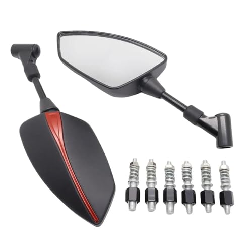 Rétroviseurs Transalp XL600V ajustables pour éliminer les vibrations