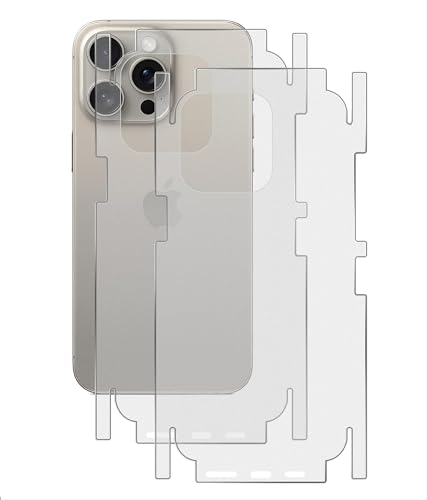GIOPUEY[2 Pack Back Protector Compatible with iPhone 13 Pro Max, iPhone 13 Pro Max Back Protector Film, Soft TPU, Thin
