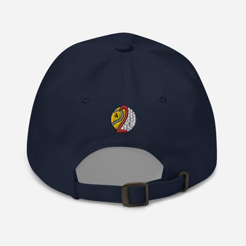 Roger Federer Tennis Blue Silhouette Classic Adjustable Hat miniatura 4