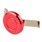 - Aluminio casquillo del vástago de eje mantiene la suciedad y el barro para prevenir dentro óxido del eje del vástago.