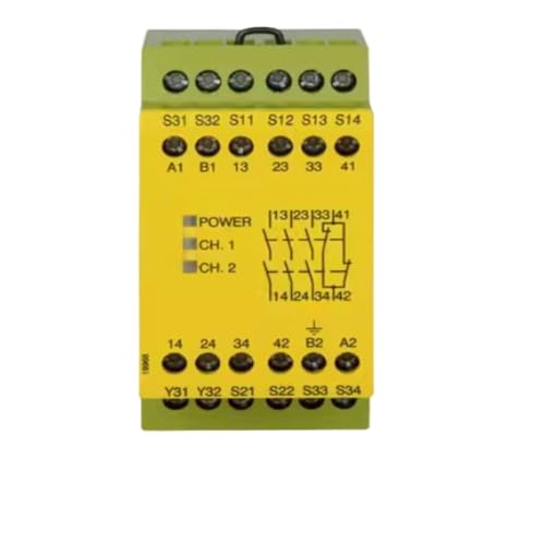 Relais X3 110VAC 24VDC inverseur pour armoire industrielle