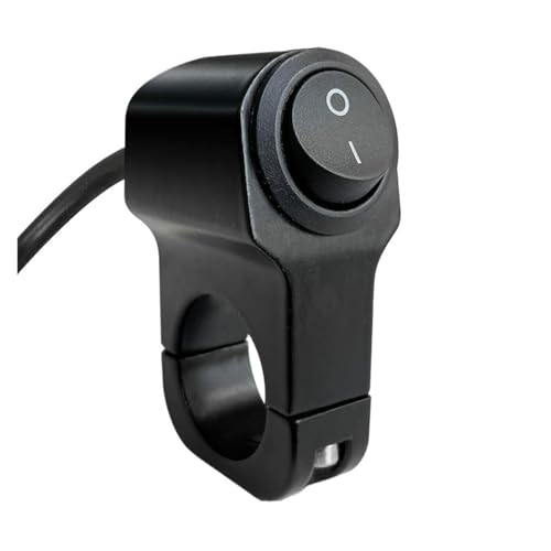 Phare de guidon moto pour rouler de nuit en sécurité avec interrupteur lumineux étanche