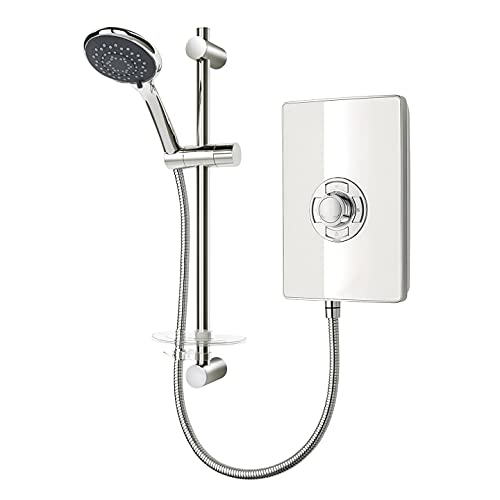 Triton Style 3 9.5kW Electric Shower - White Gloss (Aspirante, Collection 2)