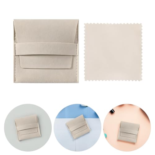Bolsas para joyas de microfibra pequeñas fundas sobres para envolver 7