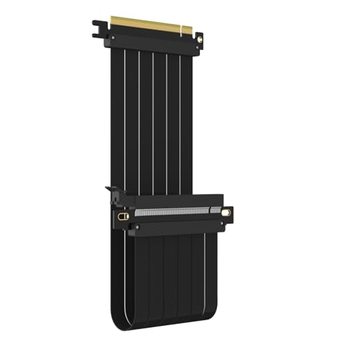 GLOTRENDS 400mm PCIe 3. 0 X16 pour les GPU PCIe 3.0 bas de gamme, tels que les séries GeForce RTX 20/GTX 16/GTX 10 et les séries AMD Radeon RX5000/VII/RX...