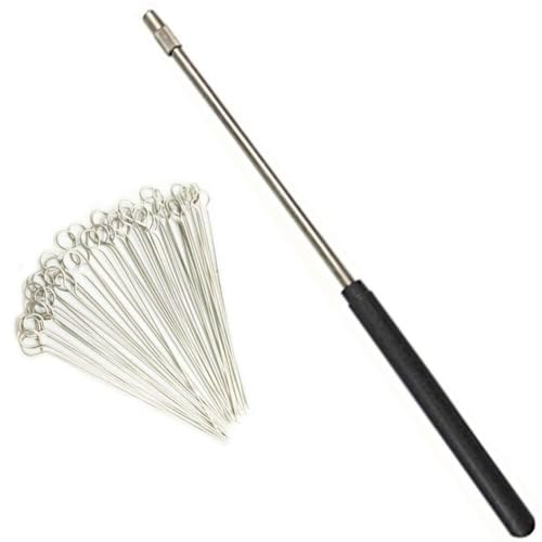 Outil de culture bactérienne boucle d'inoculation réutilisable 10uL fil nichrome