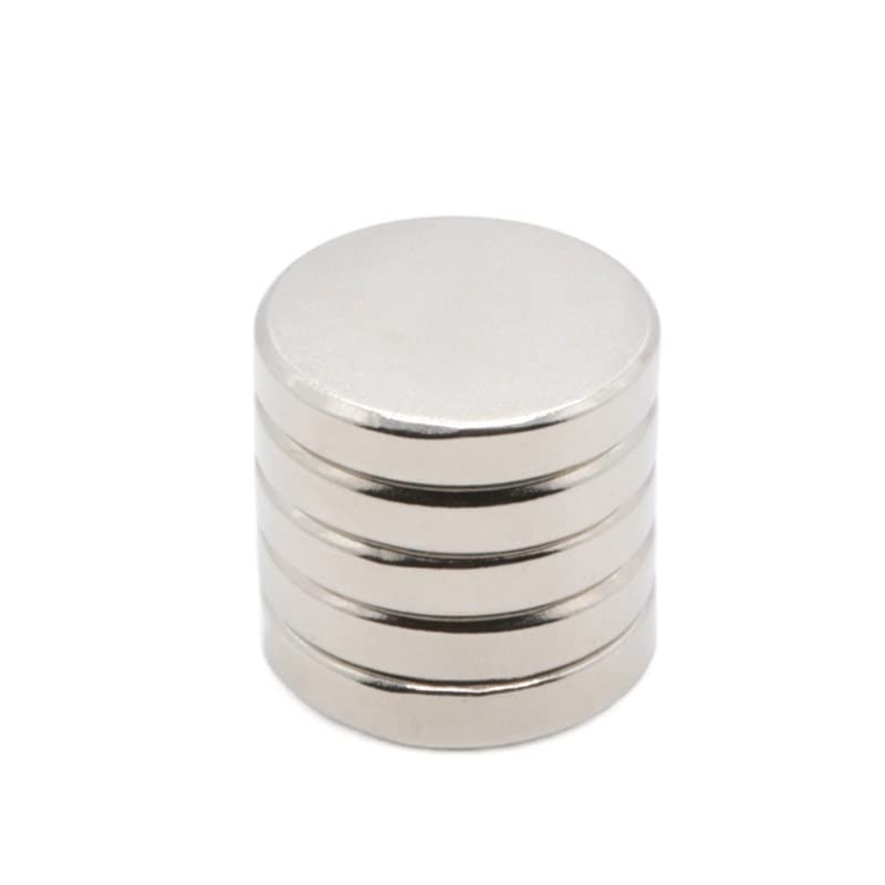 Neodymium Imanes Aimant 20 Pcs 25x5mm Round Rare Earth Sheet Magnets