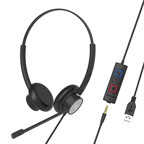 Casque USB Tellur Voice 420 boutons intégrés et micro ENC