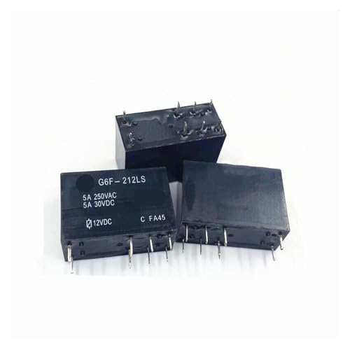 Relais 12V 5A performant avec boîtier 8DIP G6F-212LS pour automatisme