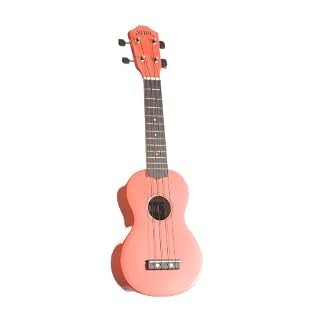 Ukulele Noir By Baton Rouge – orange hochglanz mit Tasche - Les Beatles, Paul McCartney, John Lennon, RIngo Starr, George Harrison Ukulele Noir By Baton Rouge - orange hochglanz mit Tasche – Image 2