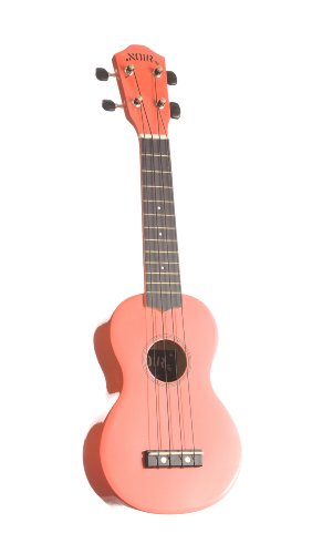 Ukulele Noir By Baton Rouge – orange hochglanz mit Tasche - Les Beatles, Paul McCartney, John Lennon, RIngo Starr, George Harrison Ukulele Noir By Baton Rouge - orange hochglanz mit Tasche – Image 3