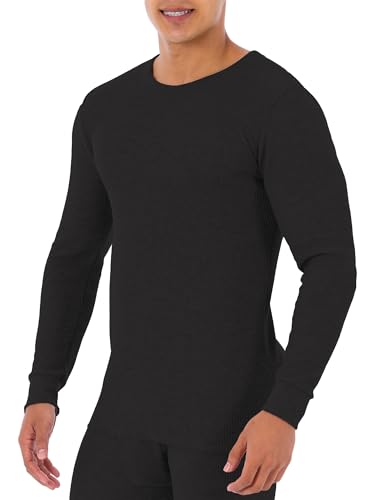 Glory Max Men Waffle Knit Thermal Long Johns 100% Cotton Underwear Top Bottom Set2