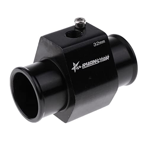 Homyl – Adaptador de mangueira de radiador com sensor de temperatura da água para carro, alumínio 28