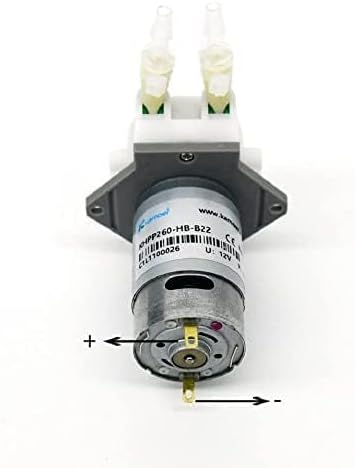 Miniatura 6 de Kamoer KHPP260 bomba peristáltica 12V DC laboratorio miniatura de alto flujo 7.4 fl ozmin bomba de circulación autocebante pequeña bomba