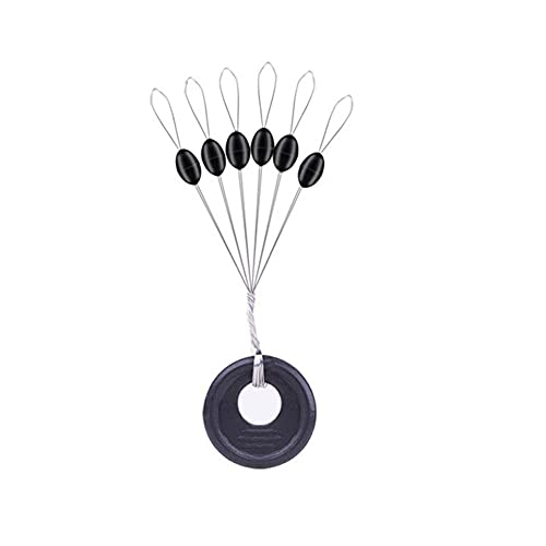 TOSSPER 120pcs / Set Pêche Bobber Stopper, Article De Pêche Accessoires pour Le Numéro De Ligne 0,4-2,0 Olive - Image 3