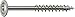 Produktbild SPAX Holzbauschraube aus Edelstahl rostfrei A2, 8,0 x 140 mm, 50 Stück, T-STAR plus, Tellerkopf, Teilgewinde, 4CUT, 0257000801405