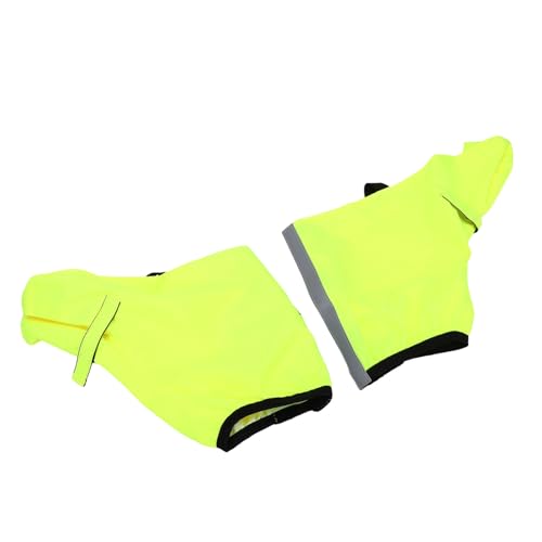 Fundas para zapatillas de ciclismo Vikye, cubiertas impermeables con tubo alto y reflectantes, antideslizantes, con cierre de gancho y bucle lateral, para ciclismo, senderismo y acampada miniatura 4
