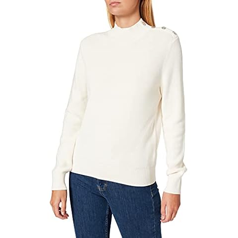 BOSS Mujer C_fuani Suter Pulver, Color Blanco Abierto, L Cover