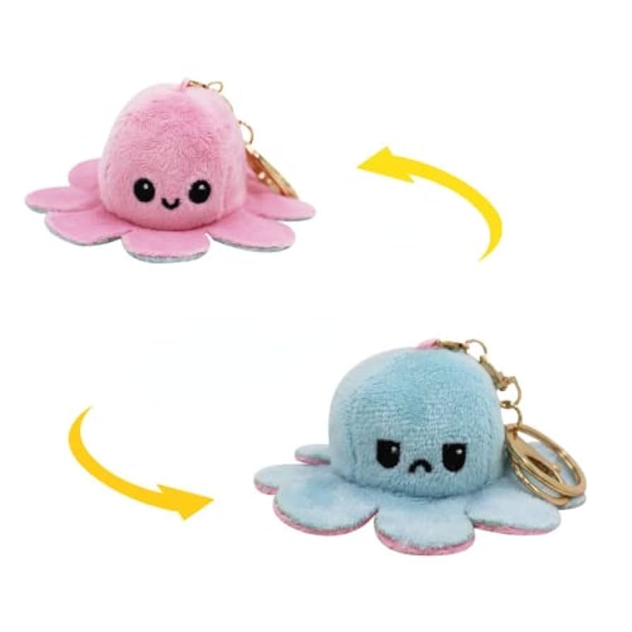 Amazon.co.jp: Wakaka タコ リバーシブル ぬいぐるみ