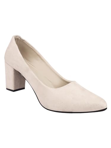 Image of TRYME Trendy&Fashion Pointed Pump Block Heel Sandals for Girls & Women