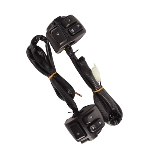 Commande clignotant moto Dyna 1996-2011 bouton commutation 25mm - 2