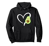 Photo Gallery heart love avocados felpa con cappuccio Photo Gallery heart love avocados felpa con cappuccio