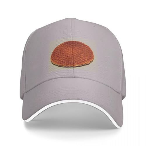 TPDODON Gorra de béisbol Stroopwafel Sol Bolso de Playa Mujer Hombre
