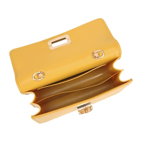 Bamboo Handle Purse for Woman PU Leather Handbag Elegant Crossbody Purses Lightweight Top Handle Satchel Bag2