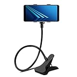 Lazy Cell Phone Clip Holder Gooseneck Clamp - Clamp Universal Lazy Mount Clip Hands Free Flexible Lo