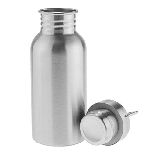 Image of BNFStainless Steel Sports Drinking Water Bottle Single Wall Gym M|Sporting Goods | Cycling | Bicycle Accessories |Water Bottles & Cages|1 Piece Stainless Steel Water Bottle