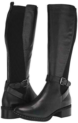 Gentle Souls By Kenneth Cole Women's Women's Best Chelsea Tall Moto Knee High Boot, Black, 6.5 #TOP6