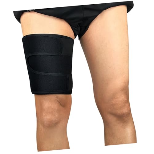 Faja para muslo ajustable ORFOFE compresora negra miniatura 7
