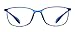 Produktbild Z-ZOOM Lesebrille Style 07254 Blau +2.5 Damen Herren Unisex Lesebrillen Augenoptik Flexibel Lesehilfe Sehhilfe Leser Brille