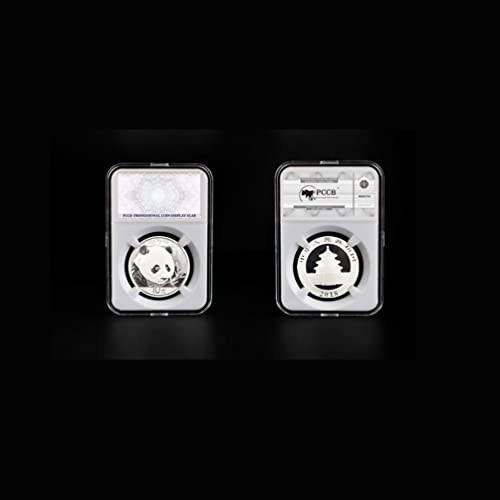 MOUDOAUER soporte para moneda 40mm caja protectora acrílica miniatura 5
