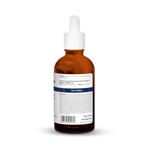 Image of Man Matters Advanced Hair Growth Serum | With 23% Actives | Redensyl, Anagain, Aminexil, Rosemary Oil | Promotes Hair Growth, Increases Hair Density & Thickens Hair | Paraben & Sulfate Free | 50ml