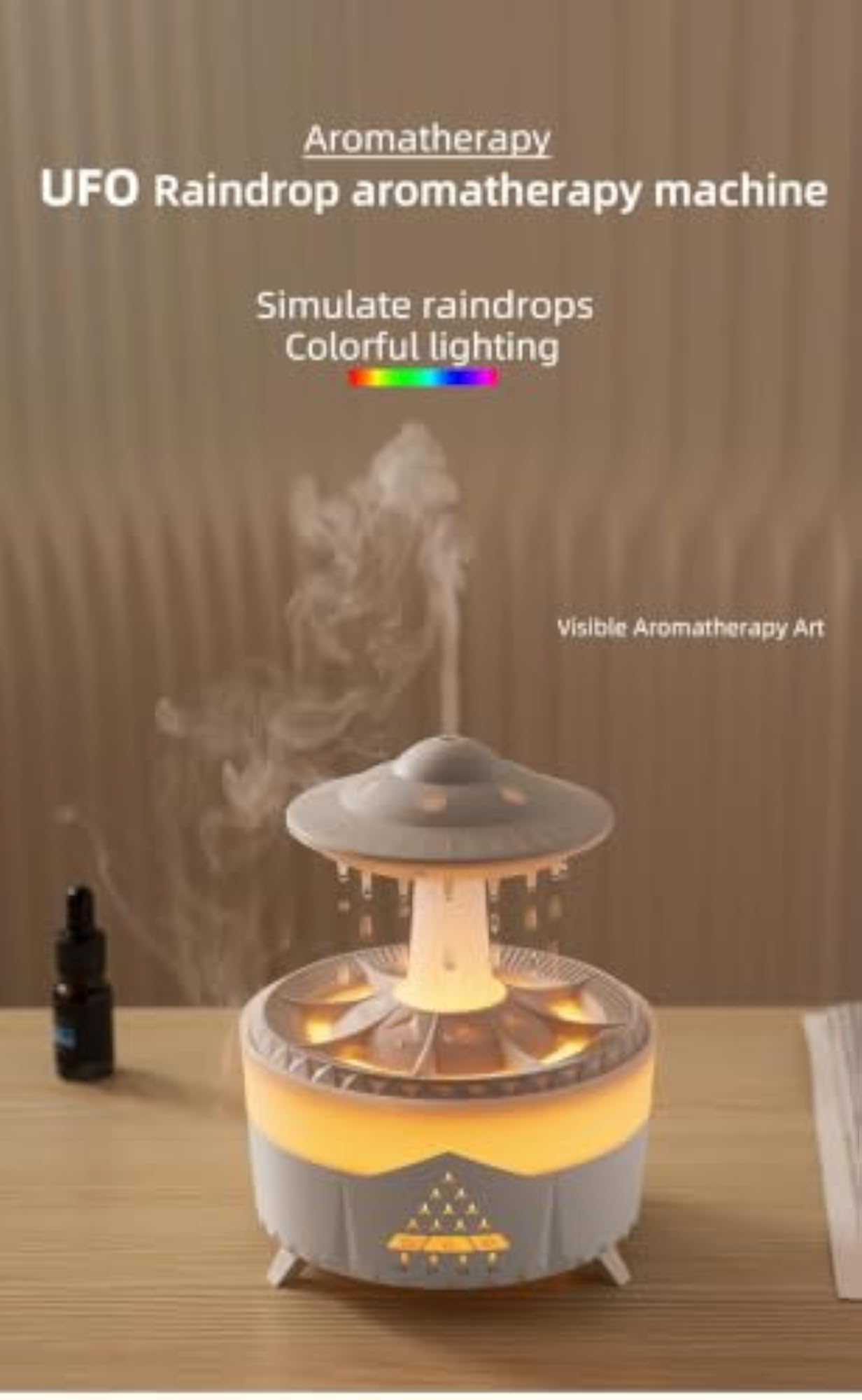 CloudRain Aroma Diffuser for Home with Remote Control