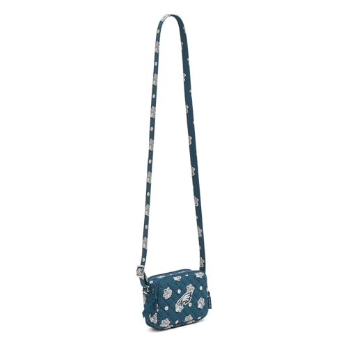 Image of Vera Bradley womens Cotton Small Stadium Crossbody Bag