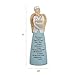 Dicksons Nurses are Angels Without Wings Blue 6 Inch Resin Tabletop Angel Figurine
