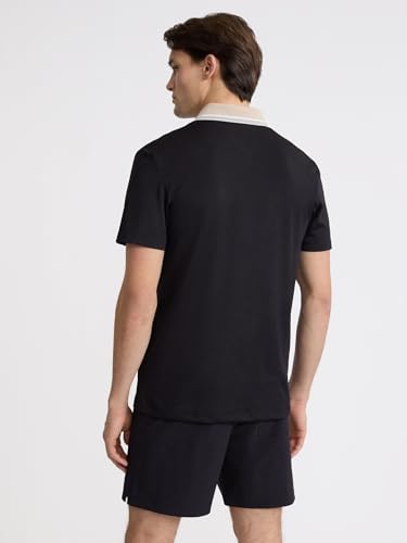 EXPRESS Men’s Everyday Performance Polo – Short Sleeve Color-Block Collar, Quick-Dry Stretch3