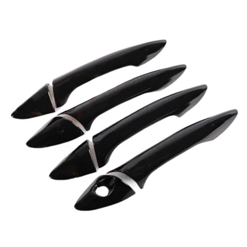 Poignées de porte pour Hyundai Elantra 2011-2013 cache-loquet carbone
