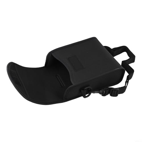 Étui pour jumelles avec toit noir pour objectif de 42 mm, pochette en tissu 1680D avec design compact et léger, sac de transport de protection pour le rangement de jumelles