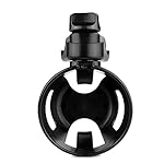 Galdem Universal Becherhalter 360° Gelenk und Anti-Rutsch-Befestigung/Fahrrad, Rollstuhl oder Kinderwagen Getränkehalter/Cupholder für Babyfalsche, Kaffeebecher und Trinkflasche