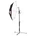 Photoflex ShoeMount/SpeedLight Umbrella Kit with AC-BSWCP Multi-Clamp, LS-B2200 LiteReach LiteStand