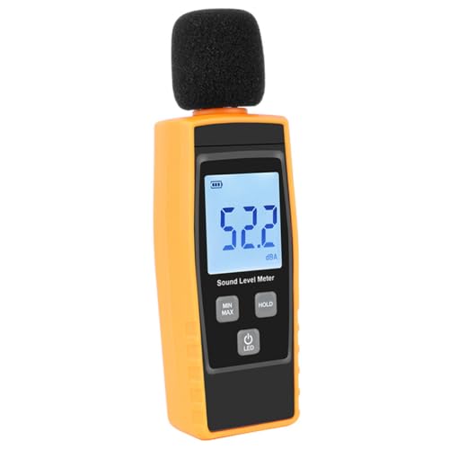 HAWILLOSCH Medidor Digital De Sonido y Ruido Dispositivo De Medición De Decibelios Pantalla Lcd y Alarma De Retroiluminación Para Grabaciones Musicales y Monitoreo De Ruido Ambiental HAWILLOSCH Medidor Digital De Sonido y Ruido Dispositivo De Medición De Decibelios Pantalla Lcd y Alarma De Retroiluminación Para Grabaciones Musicales y Monitoreo De Ruido Ambiental