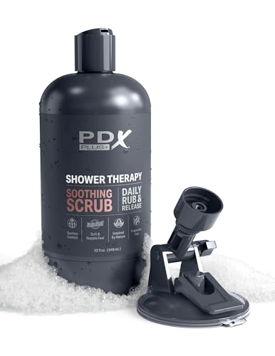 Pipedream PDX Shower Therapy - Soothing Scrub - Tan Tan 17,8x8,5x8,5 cm