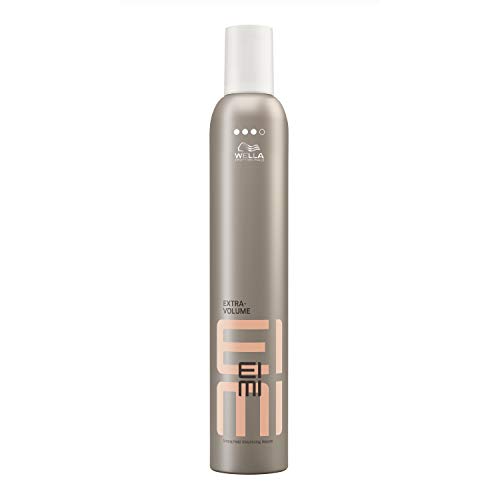 Wella Professionals EIMI Extra Volume Volumizing Hair Mousse, Protect Hair Against Dryness And Heat During Blow Drying, Gives Voluminous Hair with A Strong Hold, 500ml