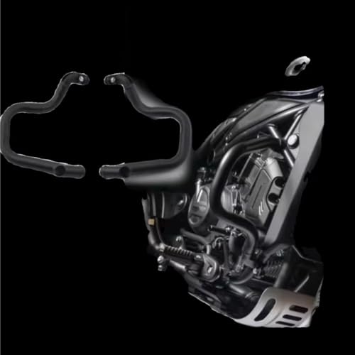 Pare-Chocs Moto pour CfMoto 450Clc 2023-2024 Rail de Course Noir - 6