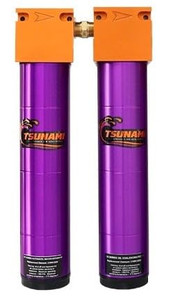 120 CFM, Tsunami 3/4" NPT Industrial Combination Water Separator Particulate Filter & Air Pressure Regulator