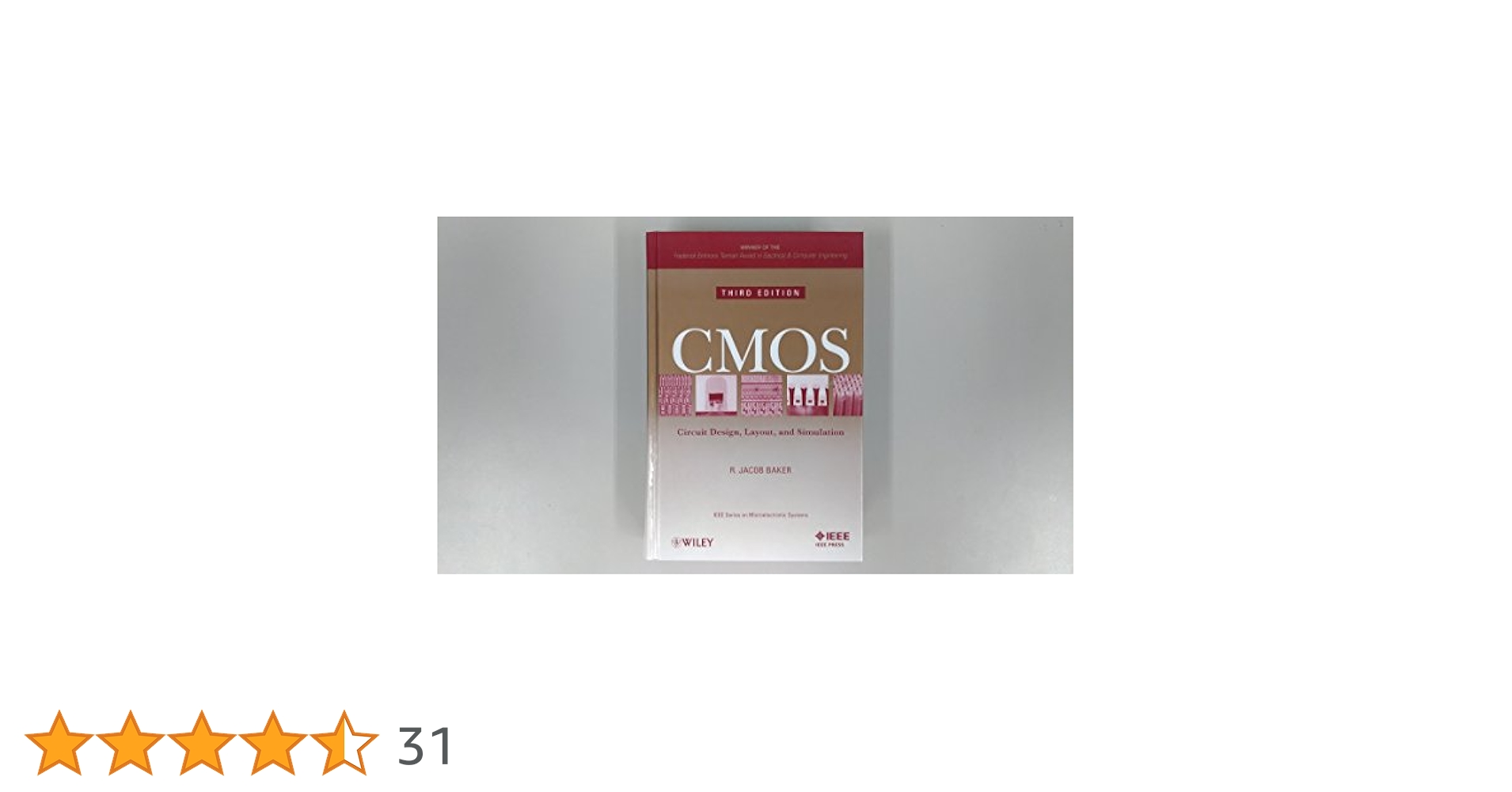 Amazon | CMOS Circuit Design, Layout, and Simulation, Third
